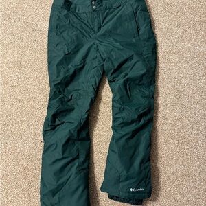 Columbia Forest Green Winter Pants